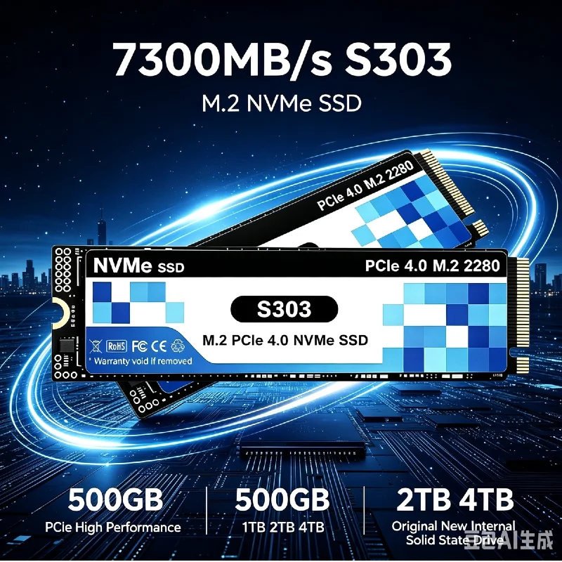 M.2 Nvme 4Tb Pcie 4.0 Ssd - S303 NVMe M.2 SSD PCIe 4.0