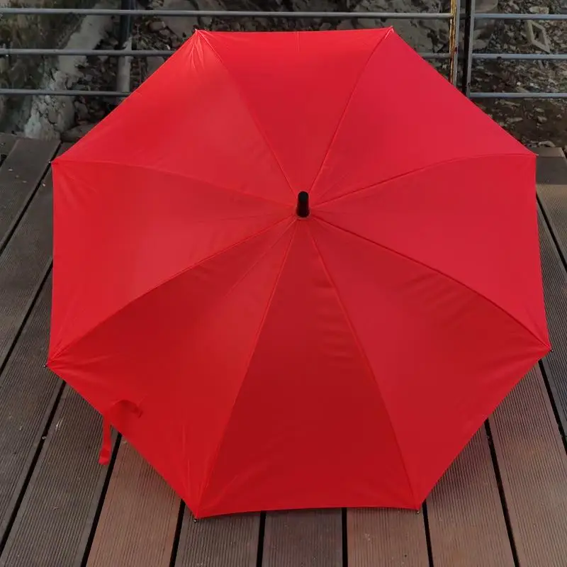 Large Red Umbrella Performance Group Operation Dance Props Return Home Red Umbrella Gift Advertisement Printed Logo