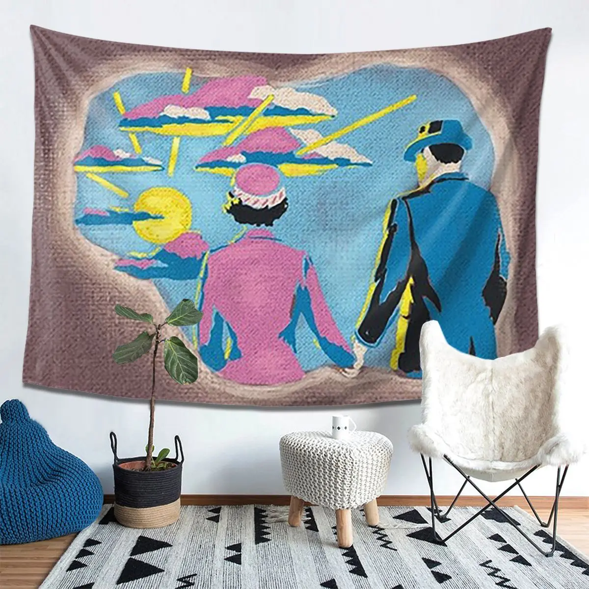 

Справочник для недавно усований гобелен, украшение, художественные эстетические гобелены для гостиной, спальни, дома, настенная ткань, настенная подвеска