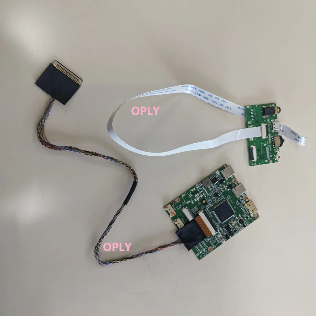 

LVDS Control Board kit 2 TYPE-C MINI HDMI-compatible for LP140WH4 LP140WH8-TLD1 14" 1366X768 screen monitor LCD LED panel
