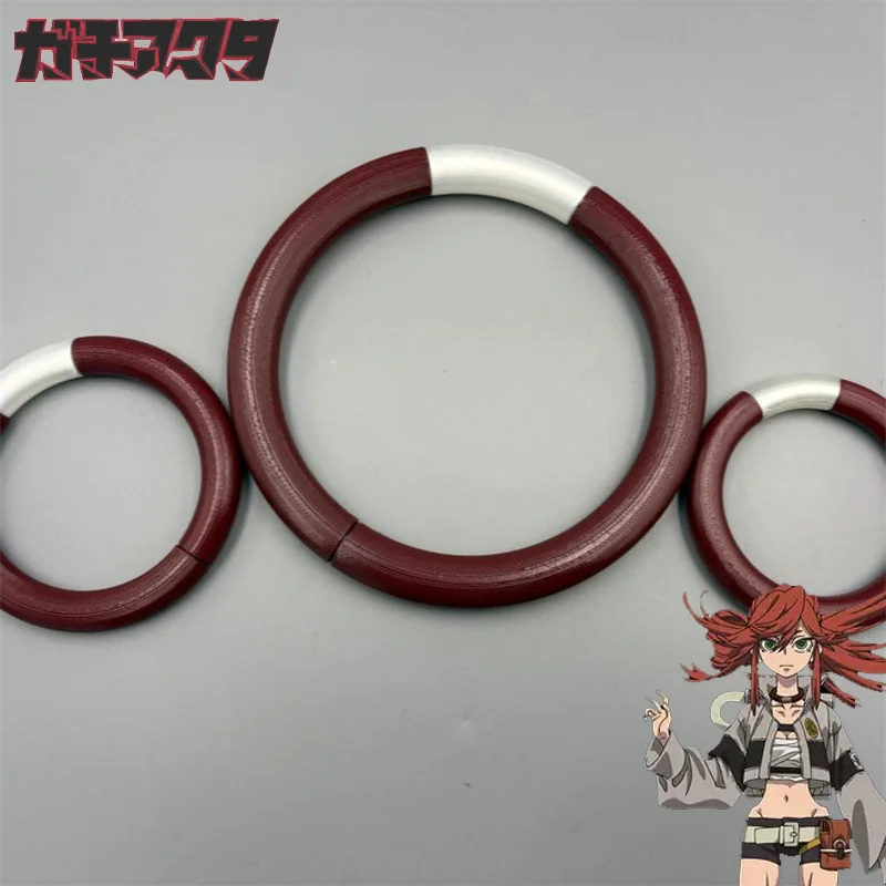 Anime GACHIAKUTA Li Glaze Cosplay Halskette Choker Rollenspiel Zubehör Magnetischer Halsring für Halloween Party Kostüm Requisiten