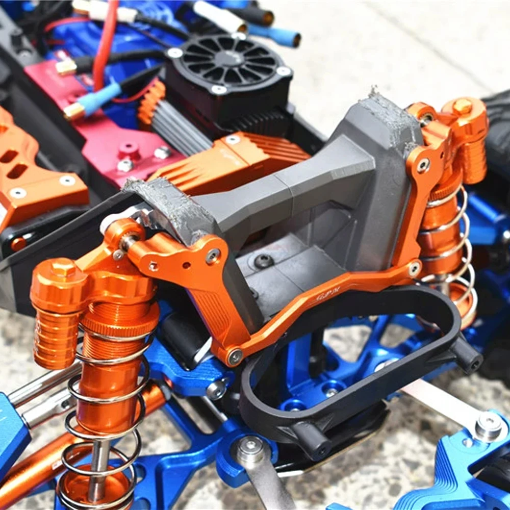 GPM سبائك معدنية قابل للتعديل مانع الصدمات الخلفي جبل مقعد ثابت 8939 ل Traxxas 1/10 MAXX V2 2.0 WideMaxx شاحنة كبيرة RC سيارة #6