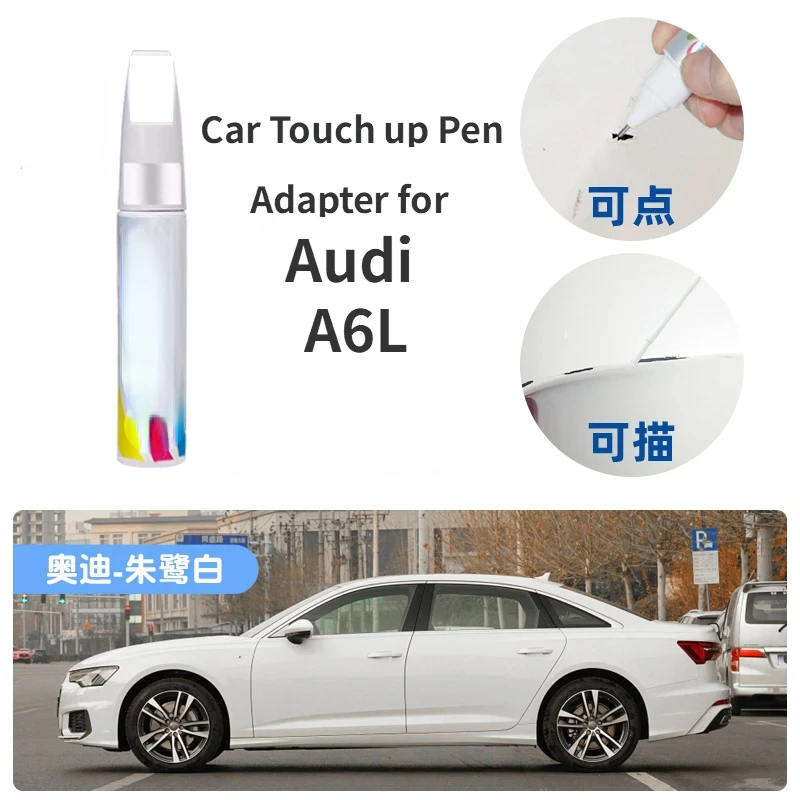 

Car Touch up Pen Adapter for Audi A6L Paint Fixer Black Legend Black Exploration Blue Ibis White Automobile Coating Scratch A6L