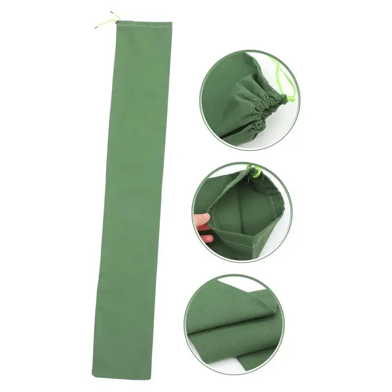 Bolsa de arena larga verde engrosada, bolsas de arena sin arena para inundación, barreras de protección contra inundaciones de garaje, arena Flexible