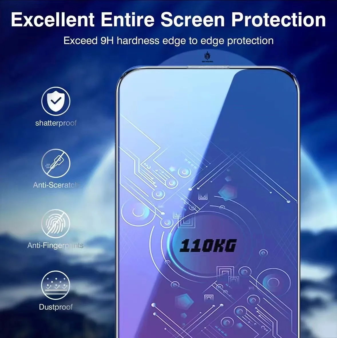 

GLASS PROTECTION FOR MOBILE PHONES