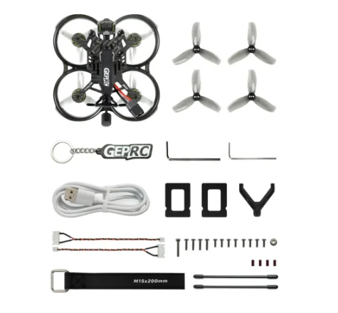 GEPRC  Upgrade Cinebot30 HD O3 FPV Sistem Drone 6S 2450KV VTX O3 Unit Udara 4K 60fps Video 155 Sudut Lebar RC FPV Gaya Bebas Dro