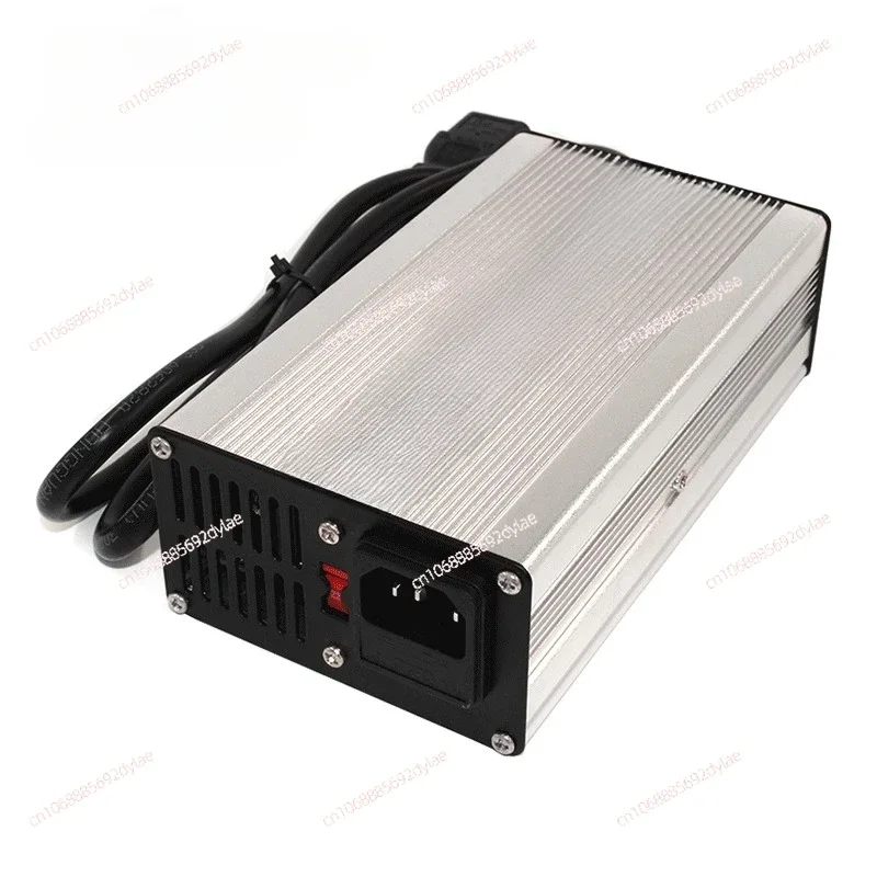 

12V 24V lithium battery charger, intelligent 48V fast charging aluminum alloy charger