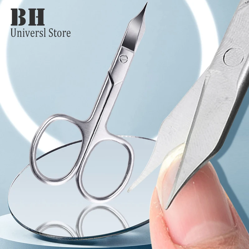 

1Pc Pro SProfessional Thick Toe Nail Scissors Cutter Clipper Manicure Pedicure Tool For Round Nails Ingrowns Beauty Grooming