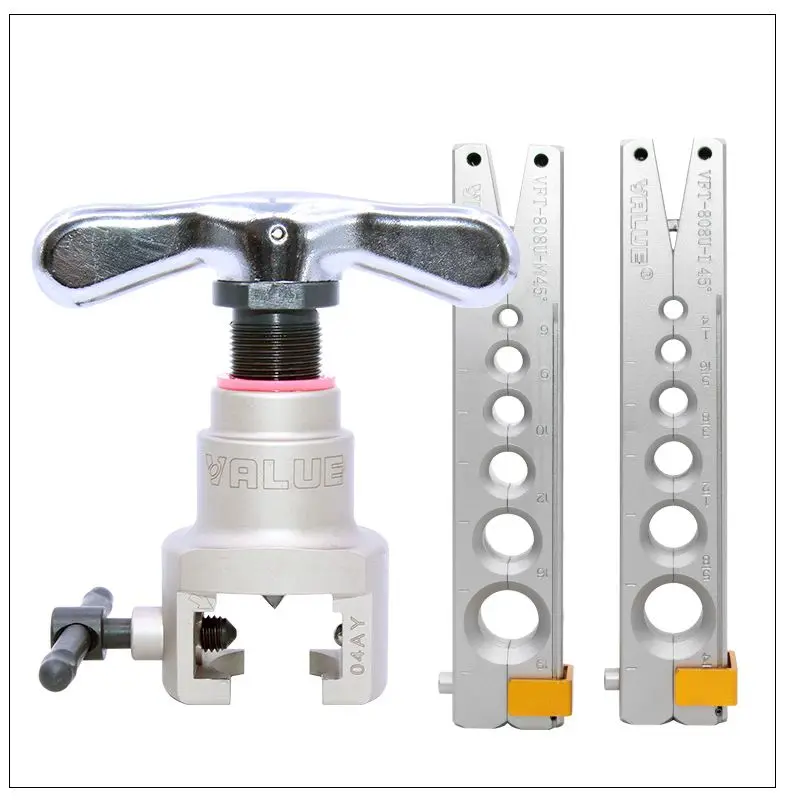 VFT-808U Flaring Tool Kit for AC Repair with VTC-32 Cutter Professional Grade