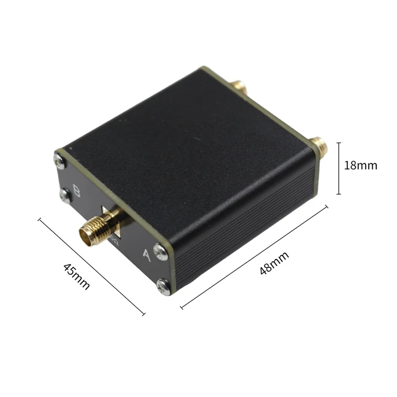 Interruttore antenna da 10 W da 1 a 2 per ricetrasmettitori SDR, interruttore manuale ad alta frequenza RF DC-500Mhz, interruttore radio portatile