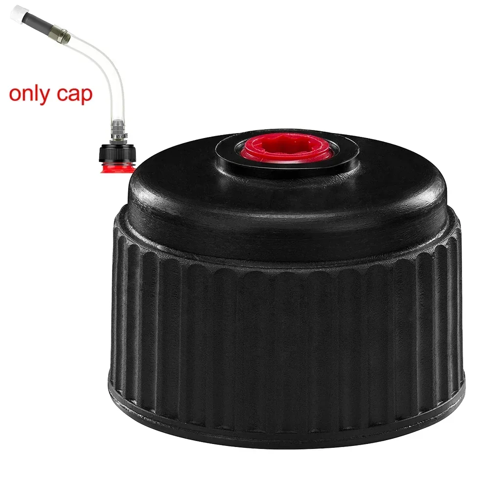 Jegs LC Tapa de jarra de combustible Accesorio de tapa de jarra hecho de virgen Número de piezas de polietileno de alta densidad Tapón de tapa de jarra de combustible