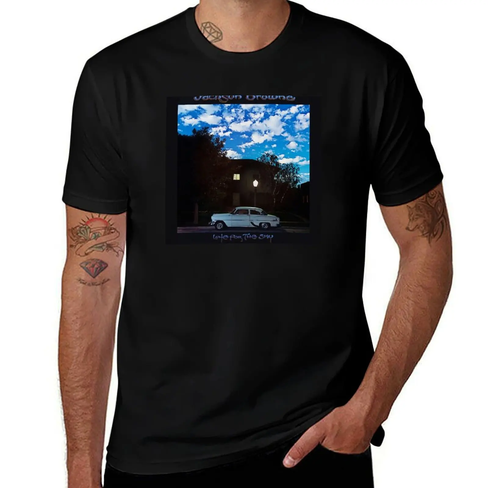 

Jackson Browne: Late For The Sky T-Shirt graphic t shirts for man t shirt for man g man t shirts men T-Shirt