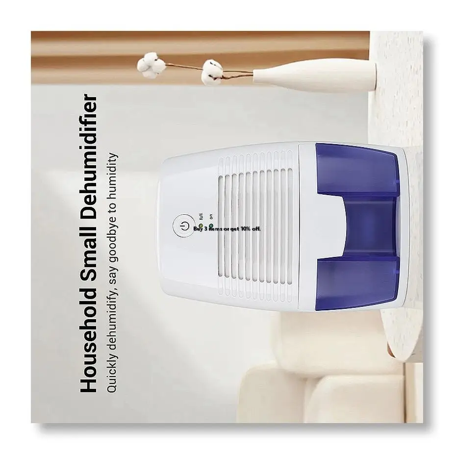 ●500MLPortable Dehumidifier Mute Moisture Absorbers Air Dryer for Home Room Office Kitchen Deodorizer Air Dryer USB Plug
