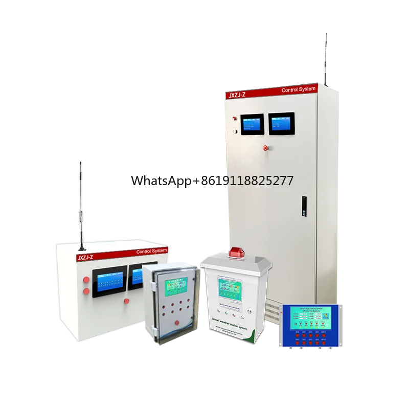 Recolección de riego temporizado de agricultura inteligente, detección de parámetros de suelo, control inteligente de invernadero, alta calidad