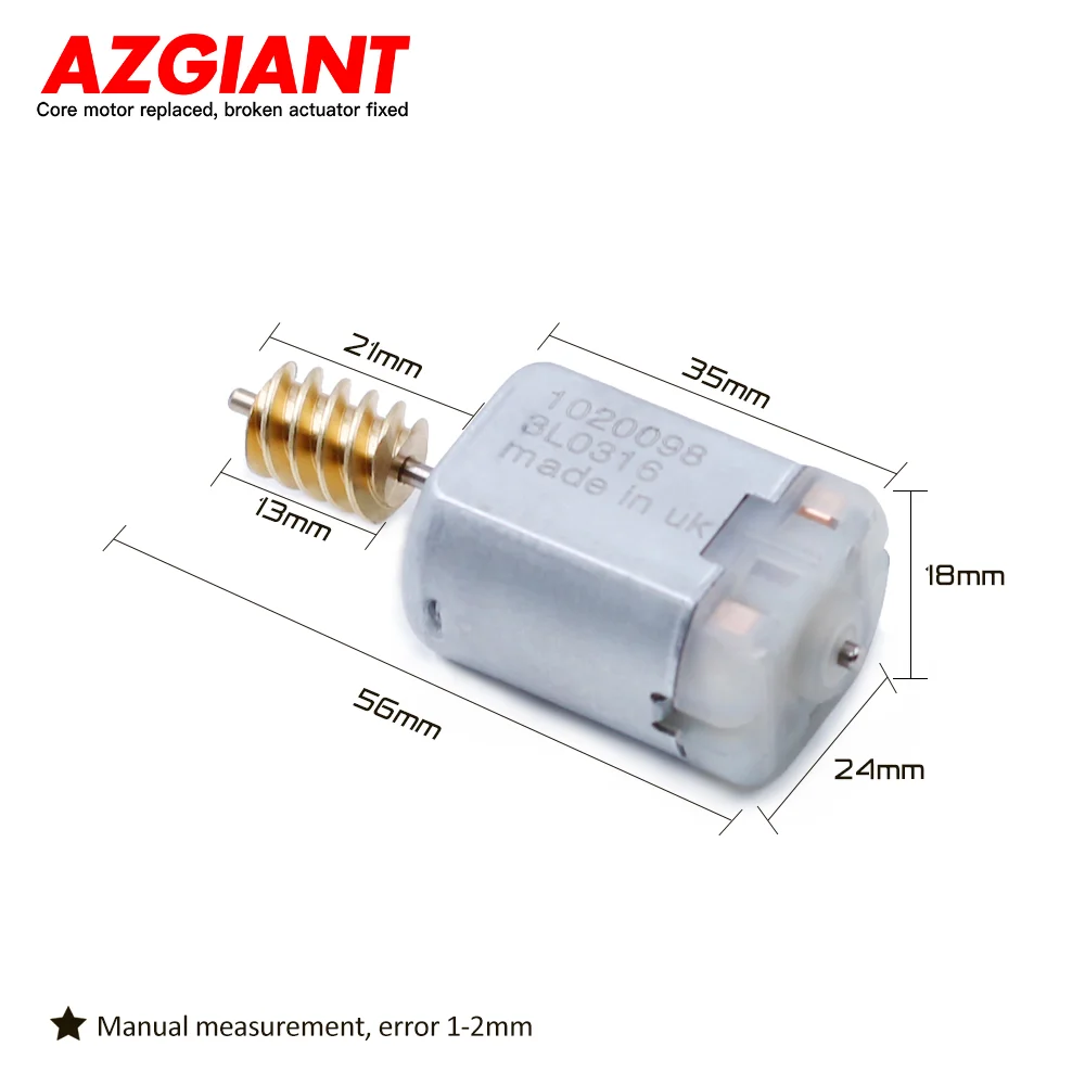 AZGIANT Central Door Lock Actuator 280 Motor Power Locking Repair Engine 1020098 for Ford Mazda Send lubricant