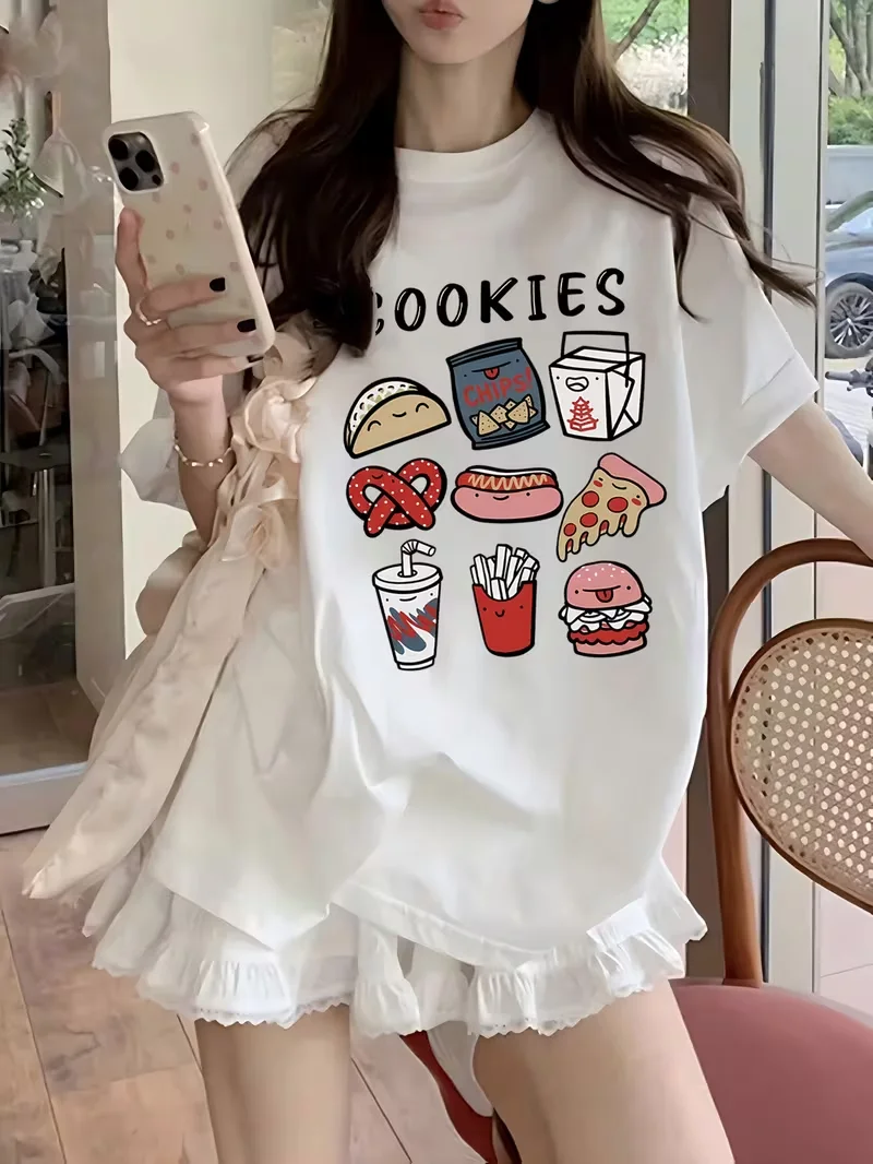 Kawaii Black Cat Food Graphic  - Food Snacks With Fiber recension och pris