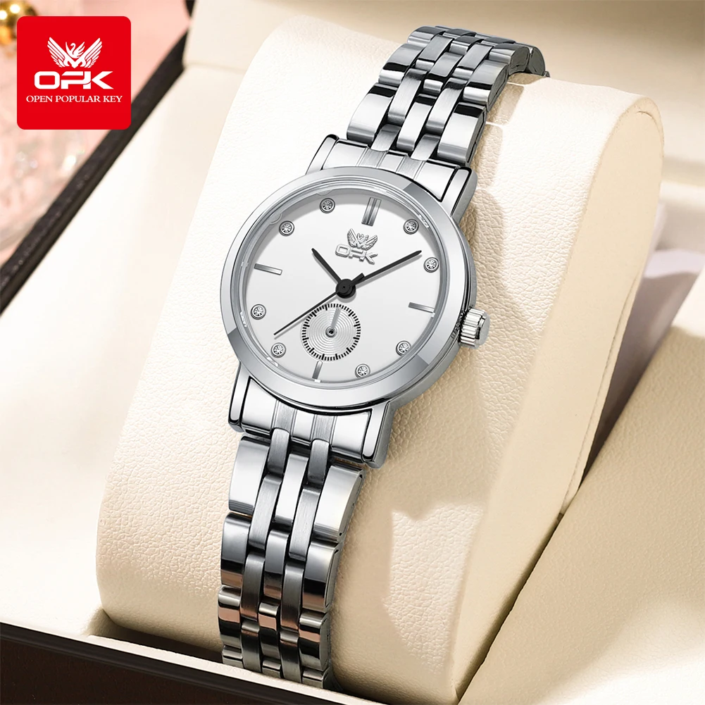 OPK 6034   Ladies' casual steel strip quartz watch