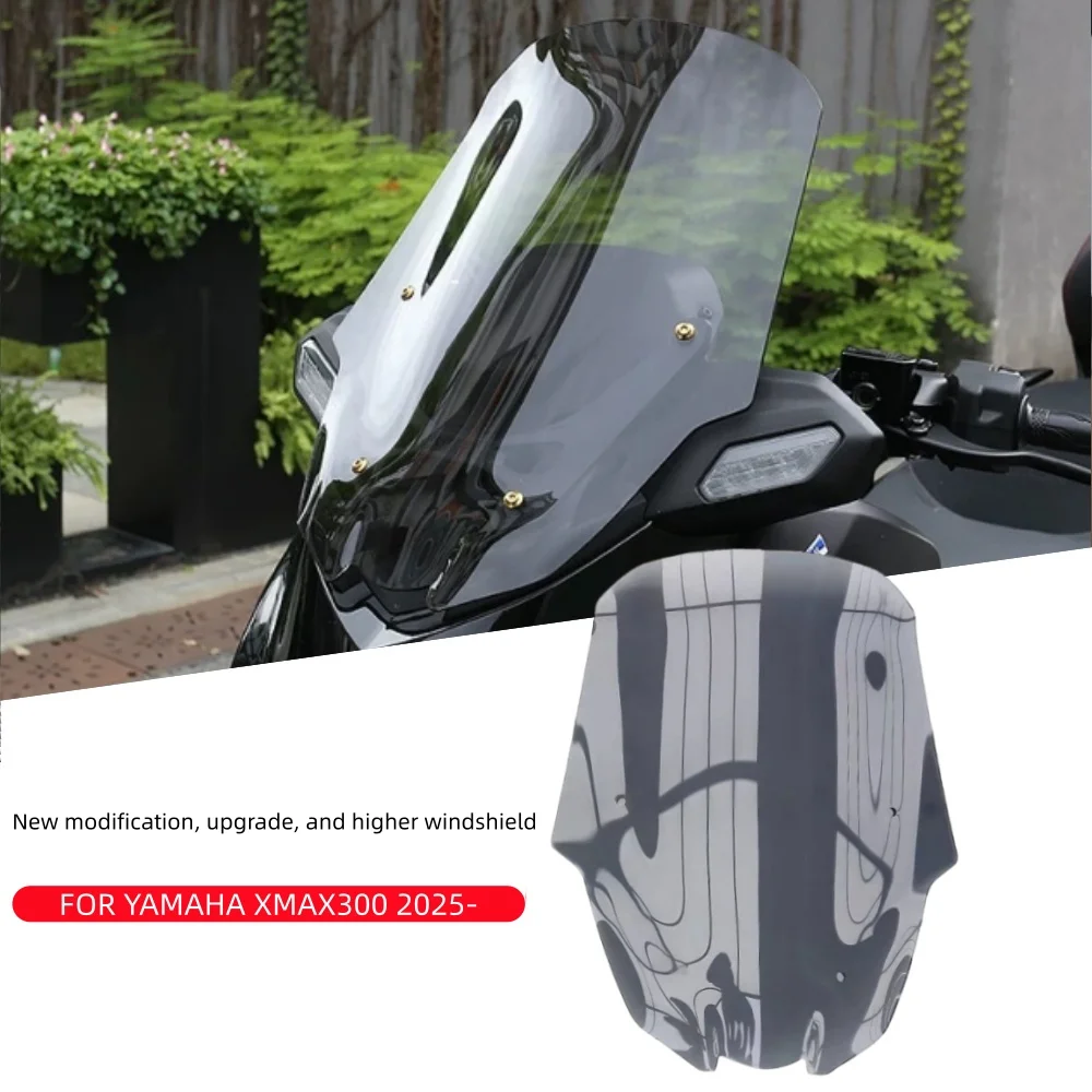 

Motorcycle WindScreen Windshield Fairing Deflector Cover Wind Deflector Visor For Yamaha XMAX 300 2025- XMAX300 xmax300 2025