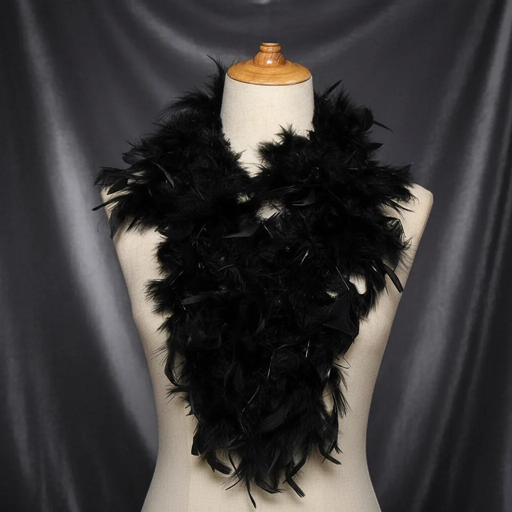 2M DIY Feather Boa Strip Craft Fancy Dress Party Decoration Wedding Supplies Fluffy Grament Accessaries Apparel Fabric Feathers