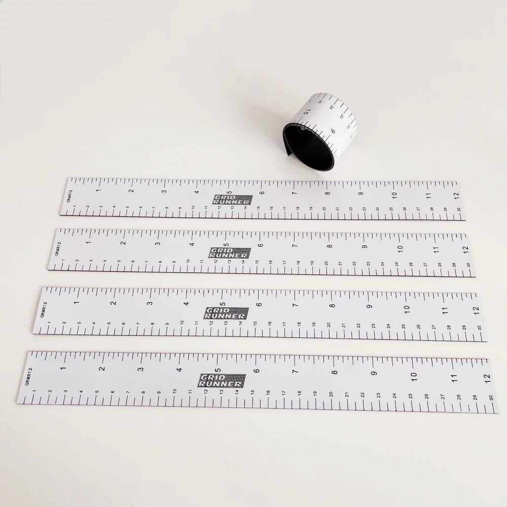 Soft Magnetic Ruler 300x34x0.76mm Magnetic Rulers Whiteboard Magnetics Ruler 30cm Length Educational Flexible Magnetic Strip