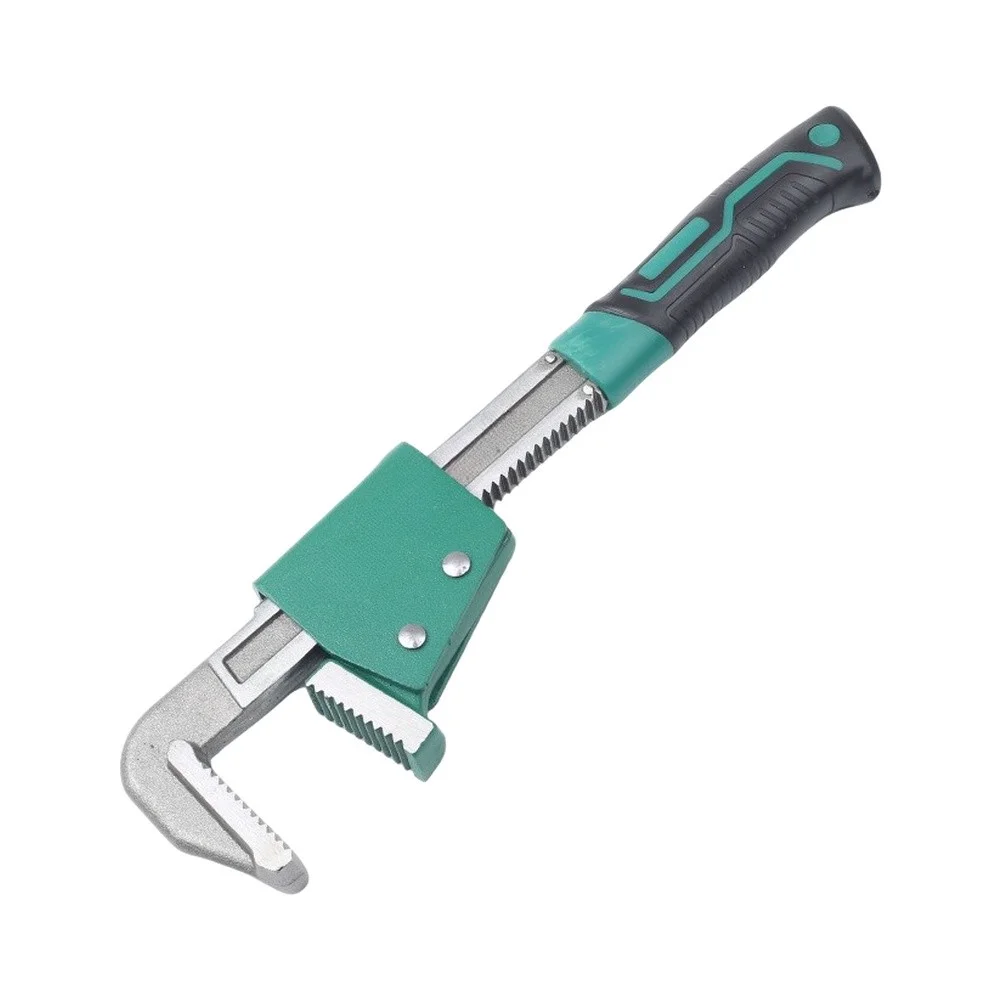 

1pc Heavy Duty Pipe Wrench Fast-Adjusting Pipe Wrench Large Opening Adjustable Cutting Pipe Pliers Wide-Jaw Plumber Wrench Tool