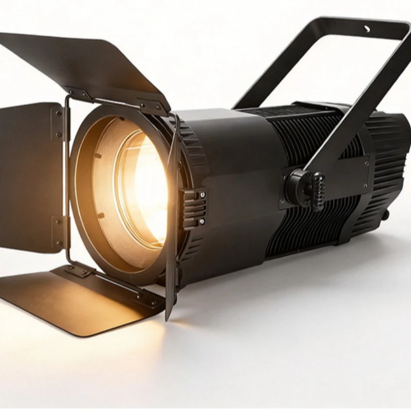 LED waterproof spotlight micro movie studio light automatic focusing 300W film and television spotlight