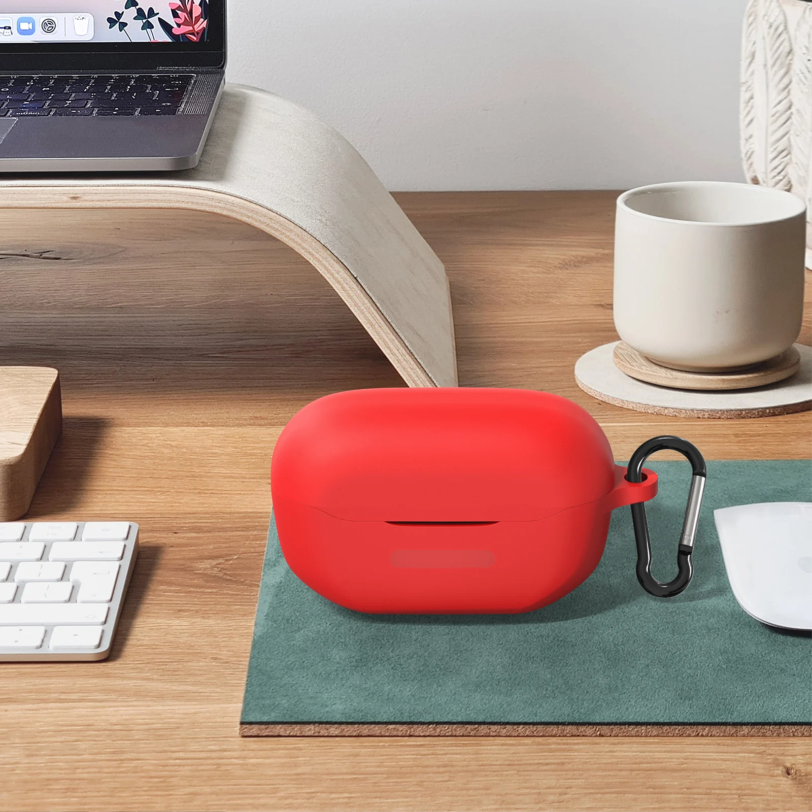 Geekria-funda de silicona Compatible con JBL Endurance Race, auriculares inalámbricos, cubierta de piel