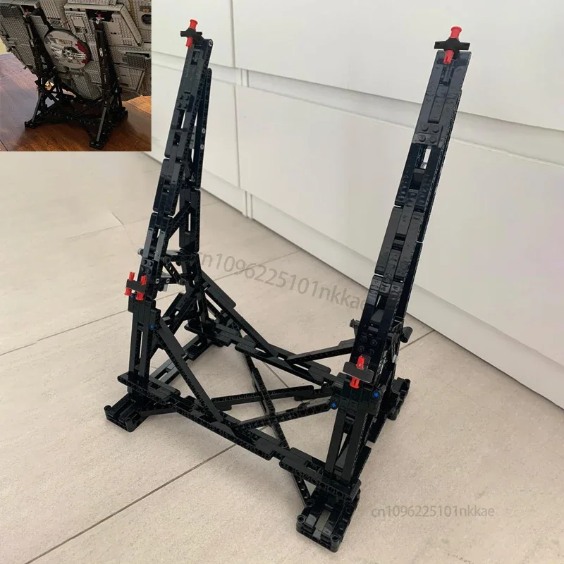 

НОВАЯ подставка для дисплея Millennium 75192, вертикальная модель Сокола, Starfighter, демонстрационная подставка, сборные кирпичи, детская игрушка, Рождественский подарок