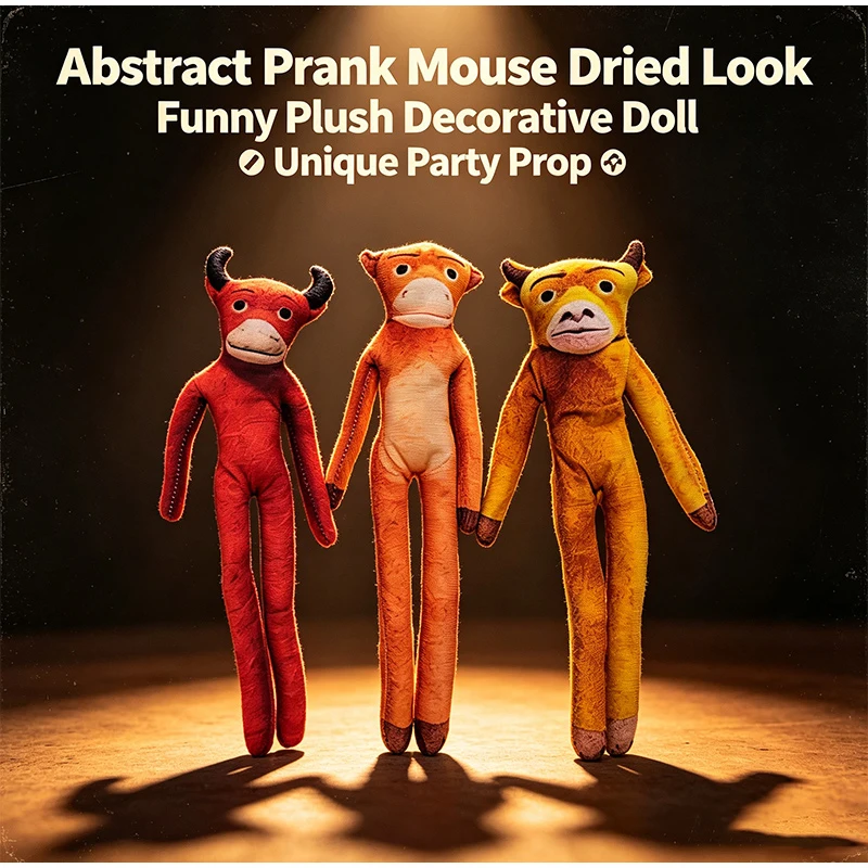 Niu Lai Doll Toy With Wire Frame Poseable Figure Joints Movable Joints Abstract Doll Cattle Toys Movie Fans Gift Home Decoration