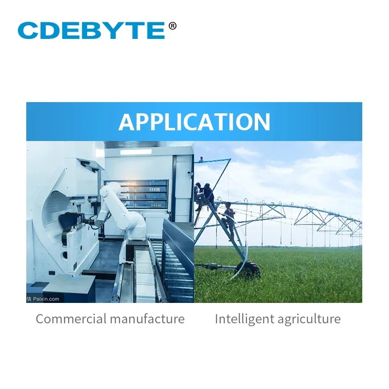 TLSR8266 Bluetooth Slave Module E104-BT05 Serial-to-BLE 2.4GHz 8dBm UART SMD PCB Antenna AT command BLE 4.2 Wireless Transceiver