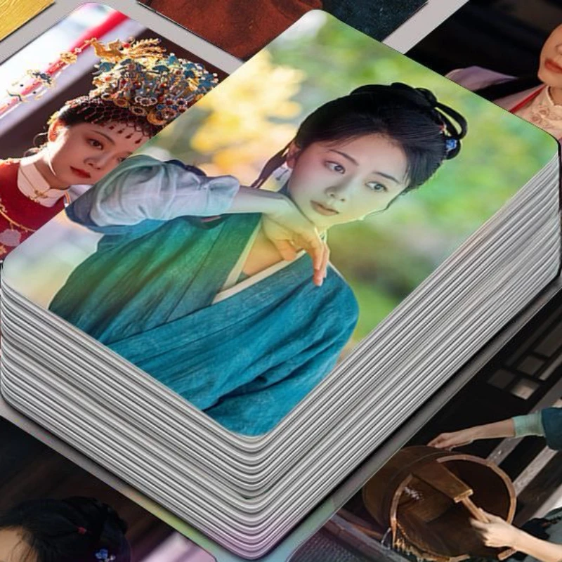 30/50PC Liu Xueyi Tan Songyun TV Against The Current Lin Jinqi Xu Lanxiang Drama Stills Double-side Print 3 Inch 8.4*5.6cm Card