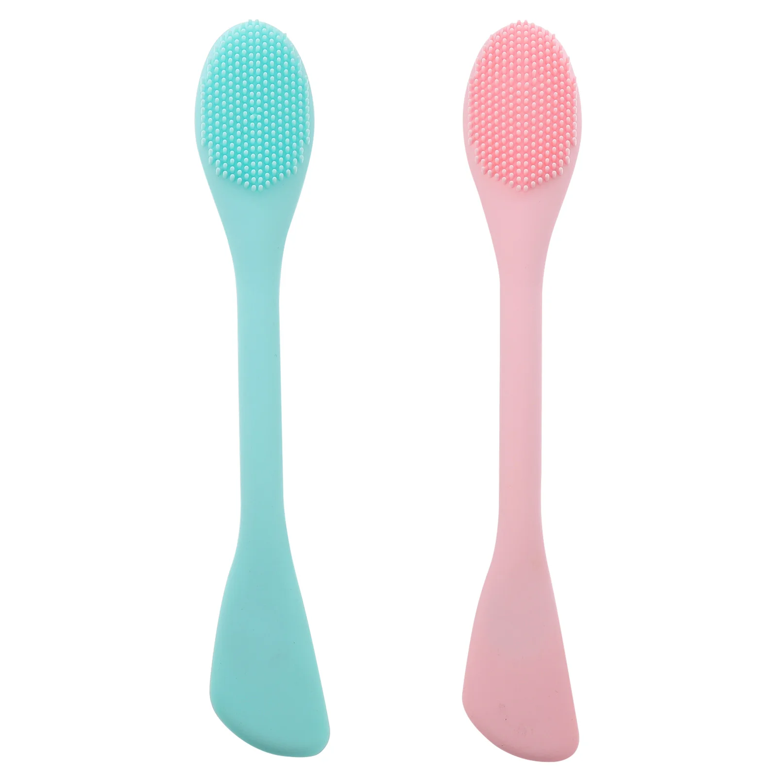 2 pçs silicone rosto escova ferramentas de limpeza para mulheres purificador cuidados com a pele limpeza facial