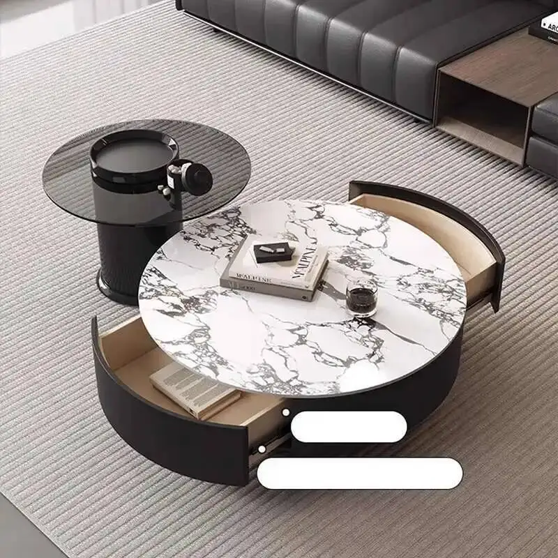 

Minimalist Aesthetic Round Coffee Table Books Moving Cheap Simple Side Table Nordic Designer Mesa Auxiliar Postmodern Furniture