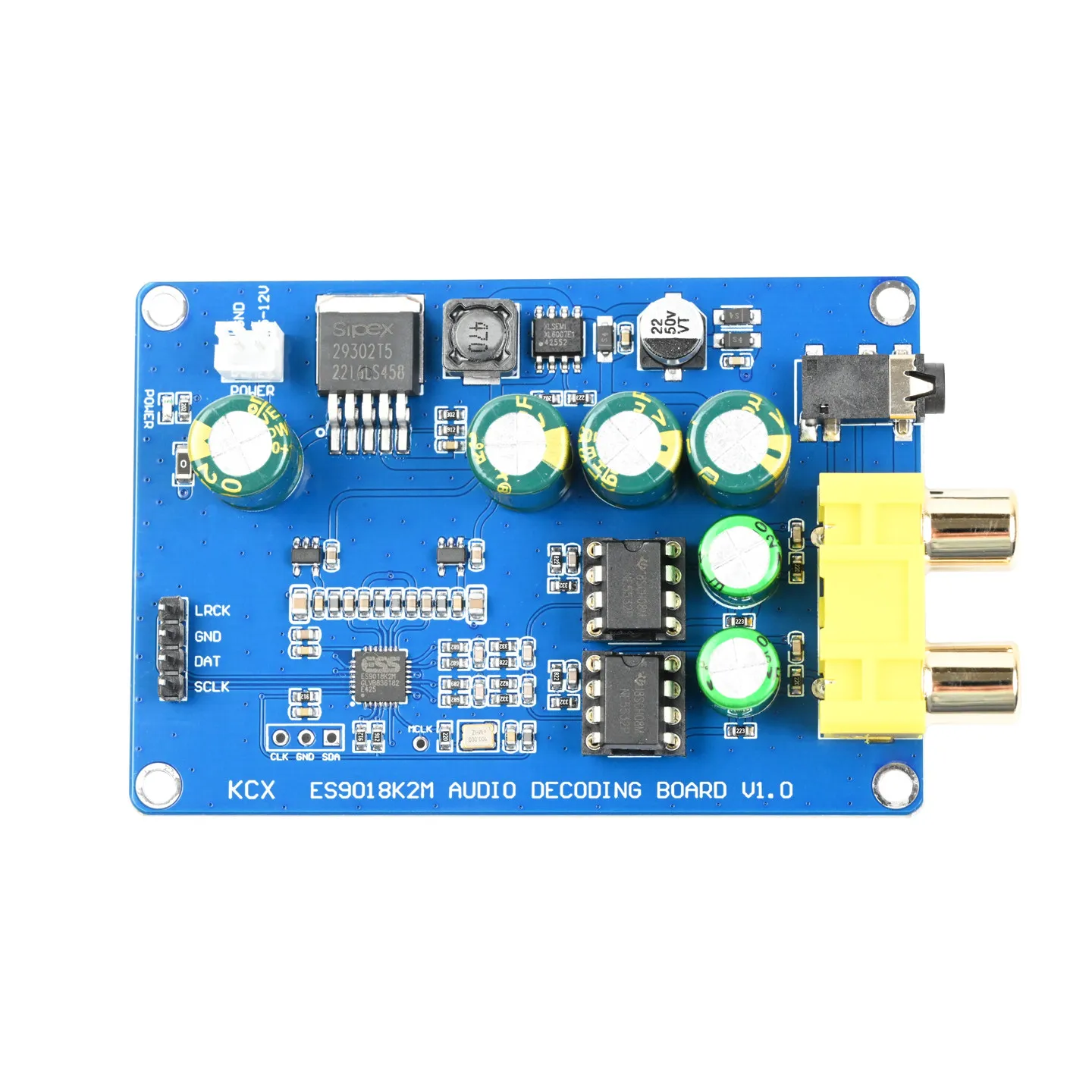 ES9018K2M Fever Grade I2S High Fidelity Audio DAC Decoding Board