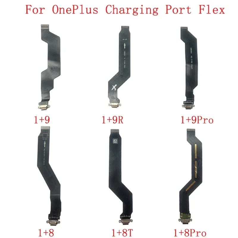 

USB Charging Port Board Flex Cable For OnePlus 9 Pro 9R 8T 8 Pro 7T 7 Pro 6 6T Charging Connector Repair Parts