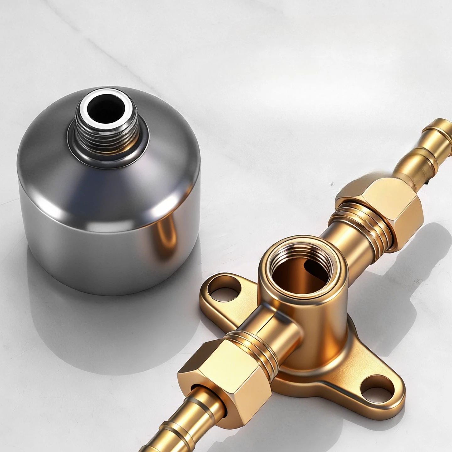 Removable Sprayer Pressure Cylinder Full Copper High Pressure Electric Sprayer Air Tank Corrosion-Resistant Booster Pressure