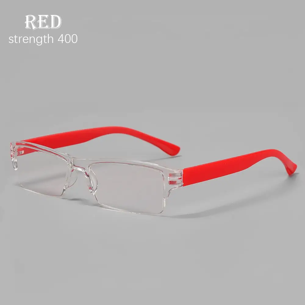 Unisex Ultra Light Resin Candy Color Vision Care Eyeglasses Reading Glasses +1.00~+4.0 Diopter