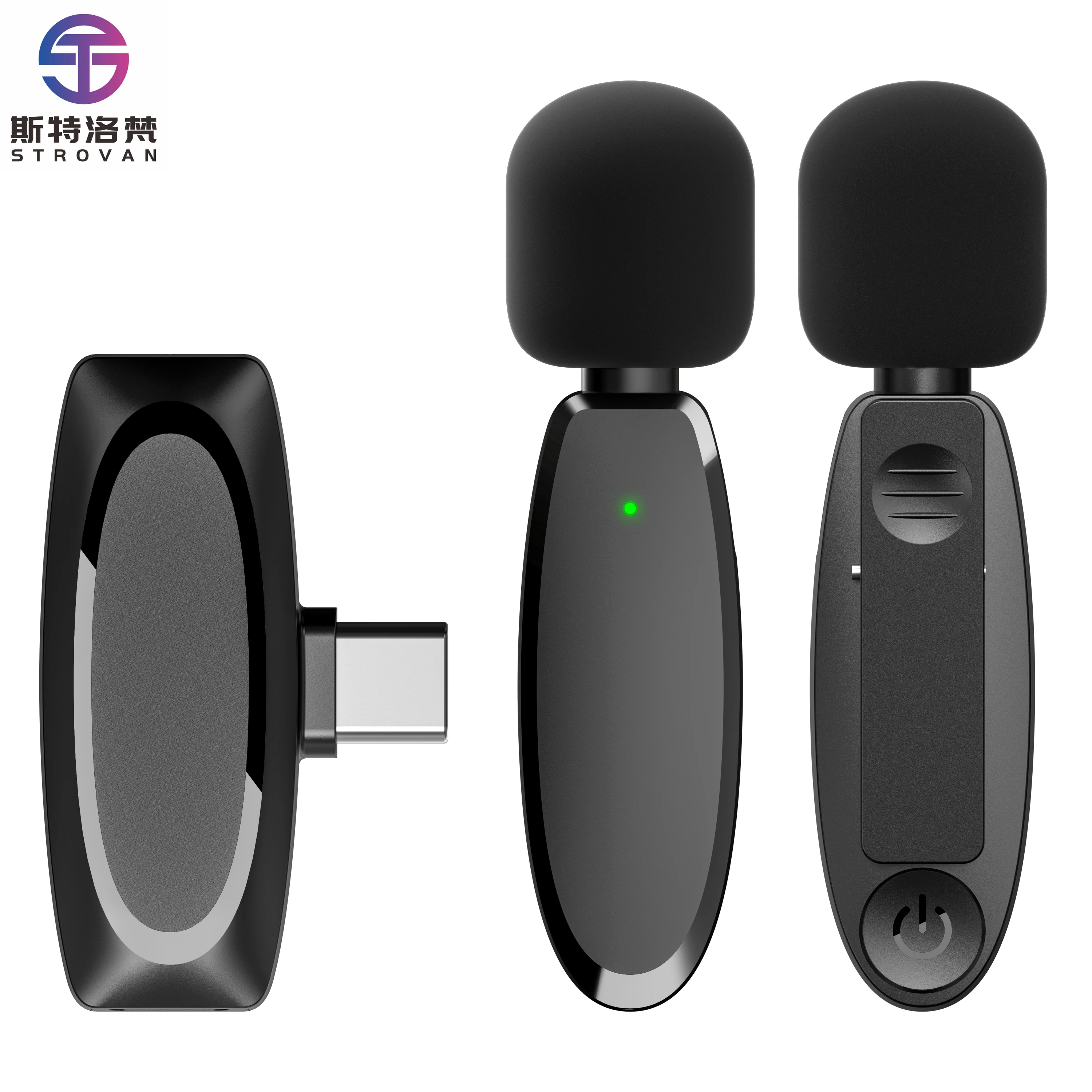 

2025 Premium Wireless Microphone System With , Frequency Adjustable, EQ Settings, for Professional Audio Recording