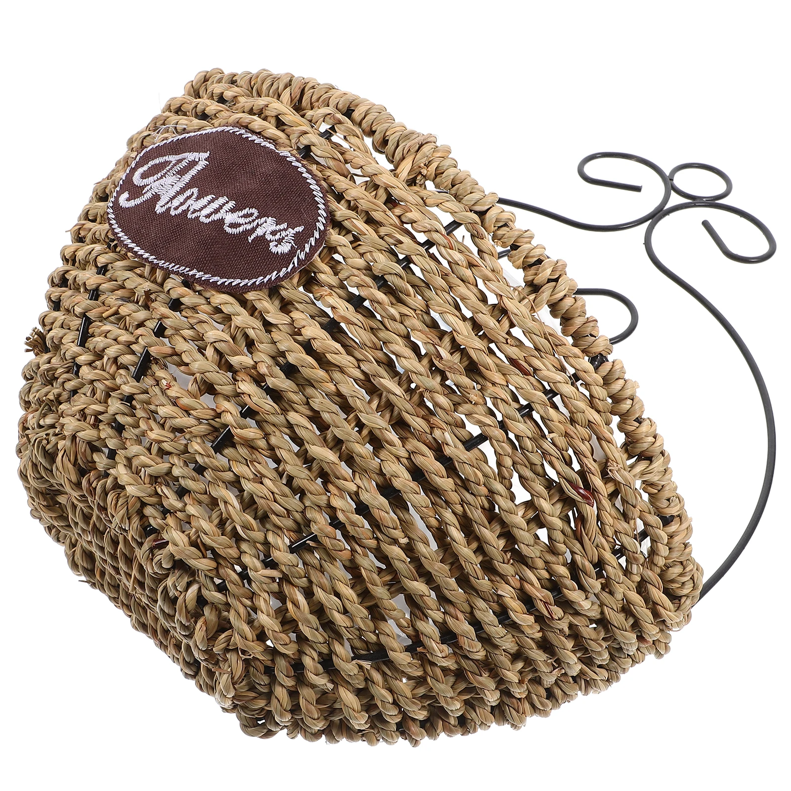 

Durable Iron Flower Basket Wall Decor Exquisite Design for Home Balcony Garden Long Service Life Flower Basket