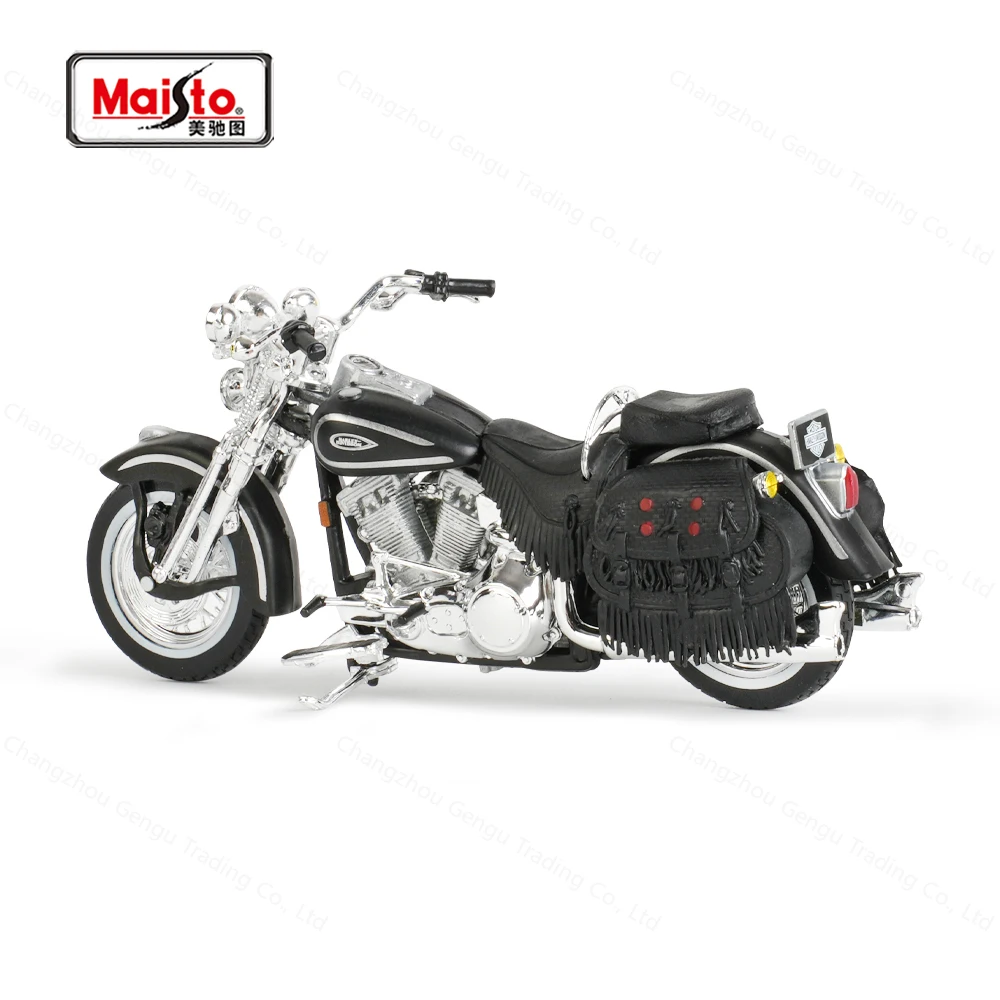 Maisto 1:18 harley-davidson 1999 FLSTS Heritage Softall Springer Red Die Cast Vehicles Collectible Hobbies Motorcycle Model Toys