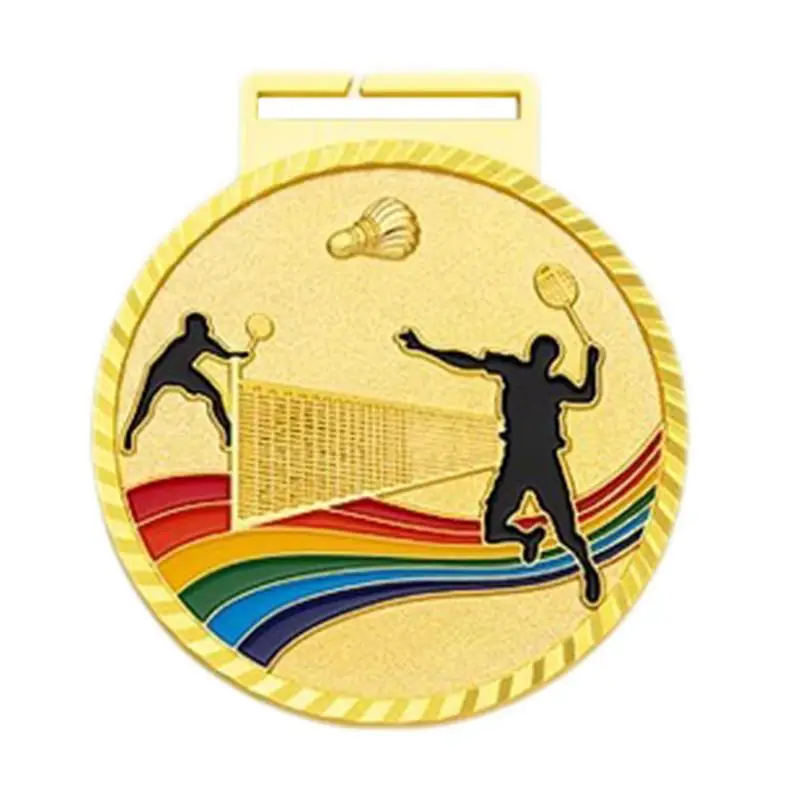 

Gold Medals For Awards Glossy Gold Zinc Alloy Awards Medals For Race Multifunctional Award Supplies Decorative Impressive