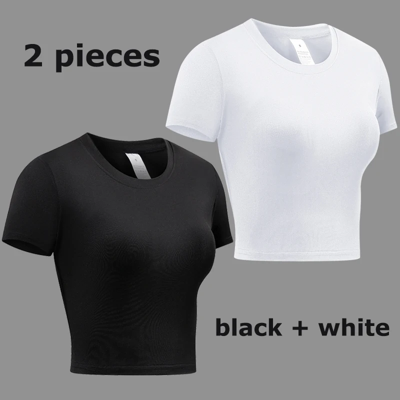 Compression Shirt Short Sleeve Athletic Yoga