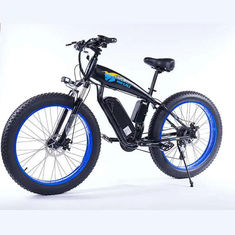 

Wholesale Snow Electric Bicycle Wide Tire Fat Tire Wholesale Beach Snow