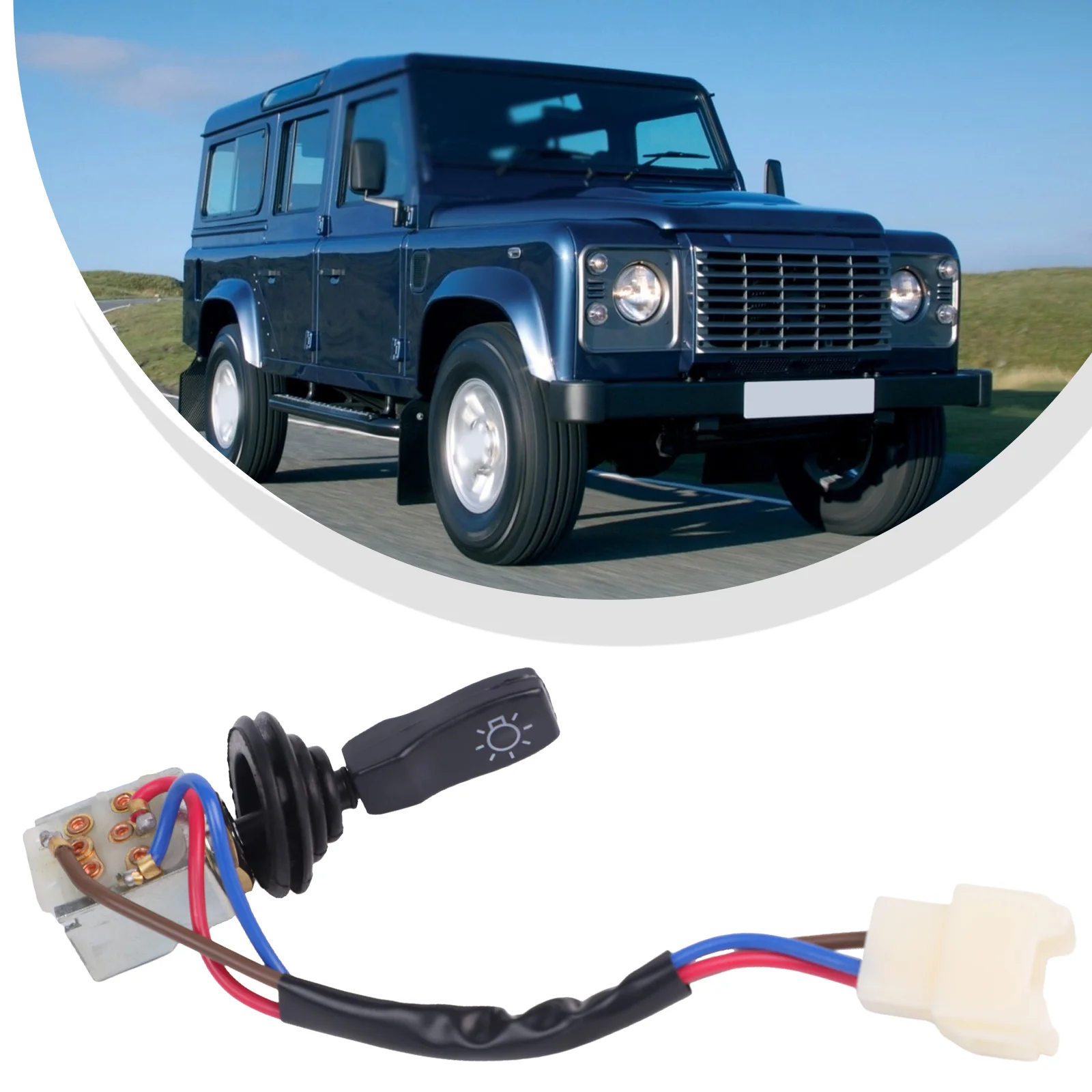 

Master Lighting Headlight Switch AMR6104R for For LAND Rover For DEFENDER Construction with Multiple Lighting Modes