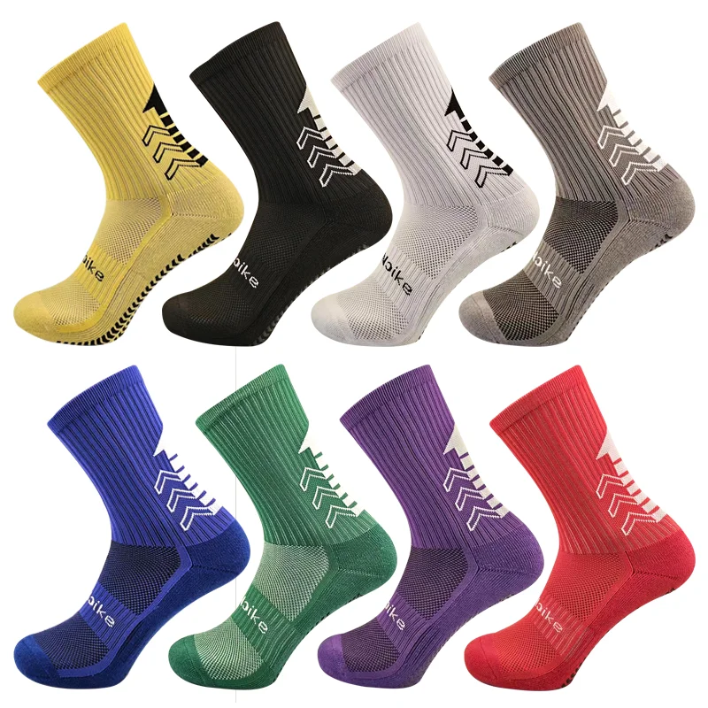 

SUNBIKE Anti Slip Football Socks Breathable Men Sports Soccer Socks Cycling Women Men Free