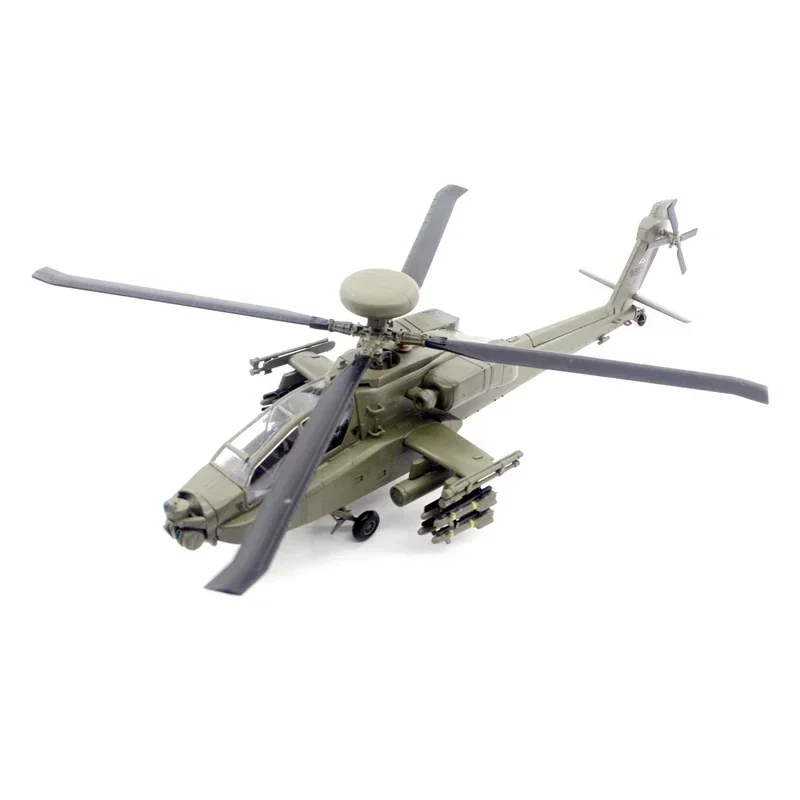 

Diecast 1:72 Scale U.S. Army AH-64D Helicopter Original Finished Plastic Airplane Model Simulation Static Collectible Toy Gift