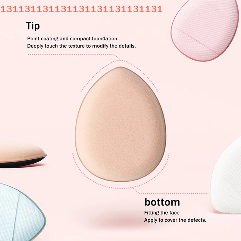 ミニエアクッションファンデーションパフ - 小さなパウダースポンジフェイスコンシーラーBBクリーム化粧品アプリケーターメイクアップツール