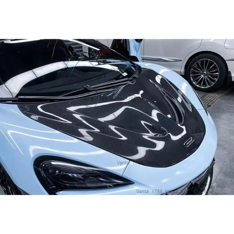 

Wholesale P1 Style Dry Carbon Fiber Front Bumper Engine Cover New Condition Body Kit for 540C 570S 570GT 600LT Cars