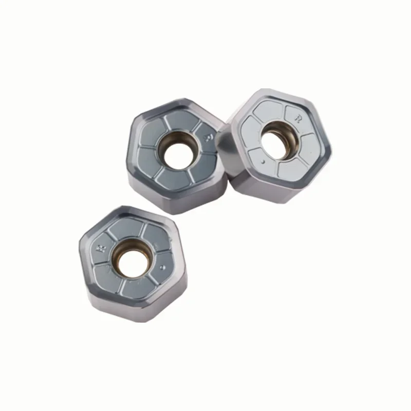 HNMU0906Ansn-insertos de Metal duro, herramienta de corte de placas de carburo de fresado, corte pesado, alimentación rápida, HNMU 0906 para CNC, 10