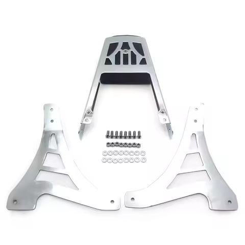 Motorcycle Backrest Sissy Bar With Leather Pad For Harley Davidson 1995-2003 Sportster 883/1200